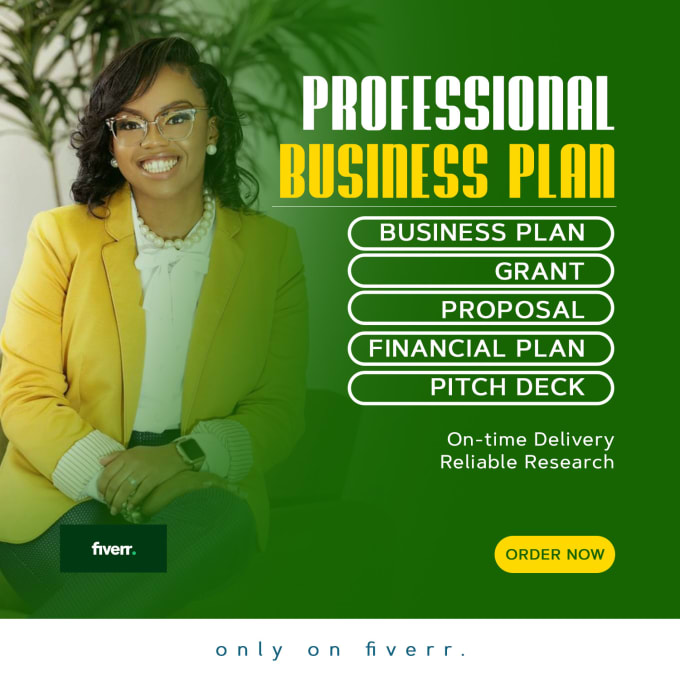 write an investor ready business plan for startup, business proposal, grants
