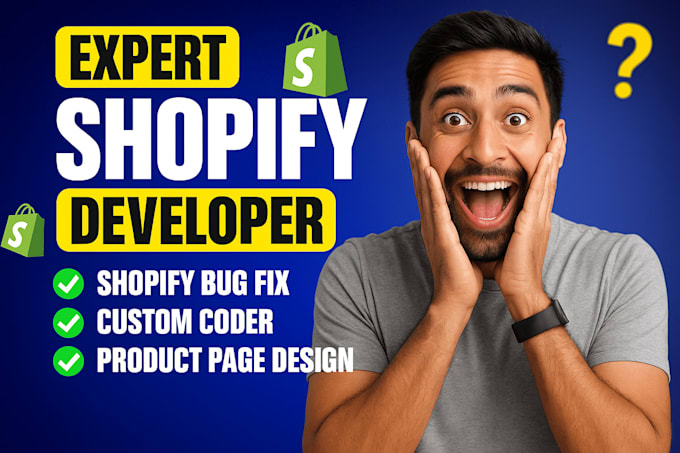 fix shopify issues, bugs, and errors right now, asap