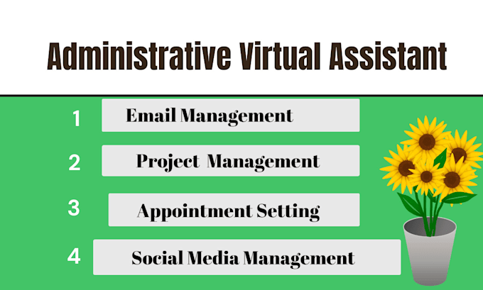 be your full time administrative virtual assistant