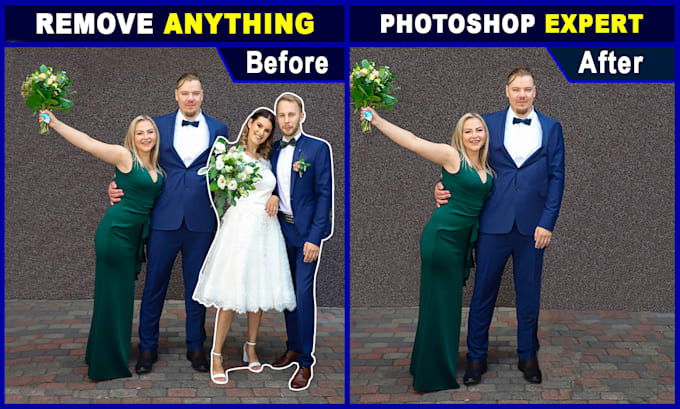 flawlessly add or remove objects, remove people from photo