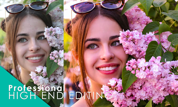 do high end photo retouch for portraits and events