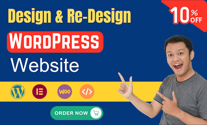 design, redesign or revamp any wordpress website using elementor pro