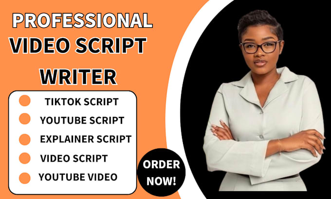 be your sales driving script writer, for facebook ads, titok, explainer, youtube