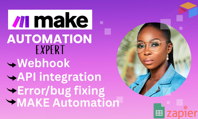 fix make com automation made com error api integration zapier error n8n expert