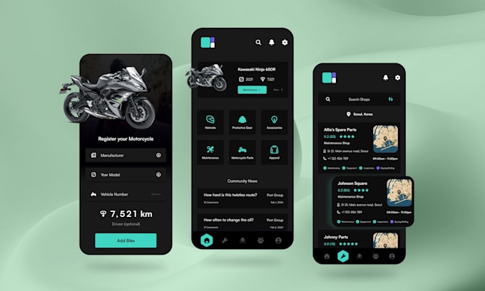 do figma app design or mobile app design UI UX