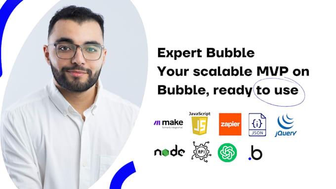 create your web application with bubble
