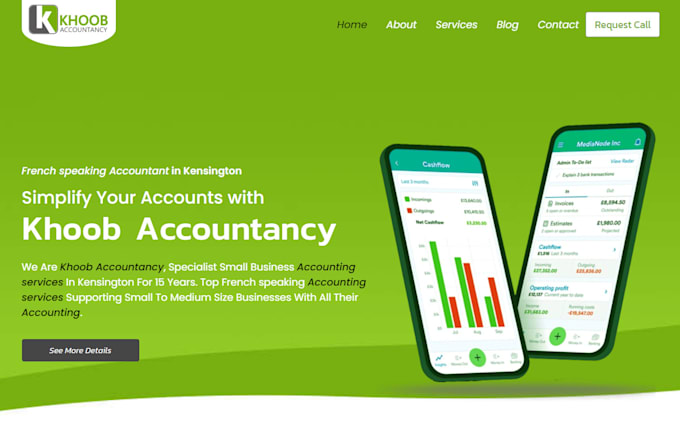 do web design and develop based language PHP
