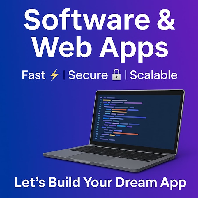 do software and web application development, fast and secure