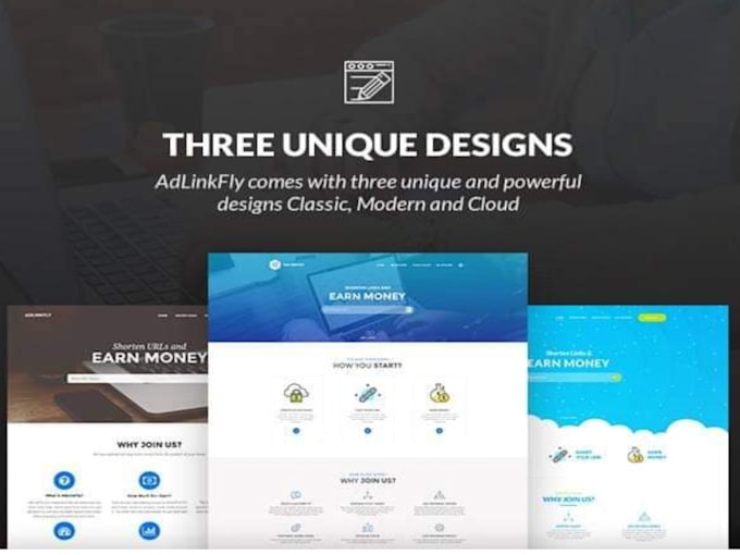 make adlinkfly monetized URL shortener website