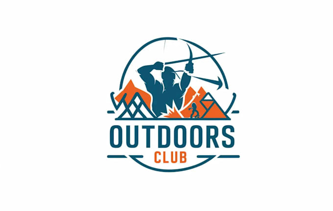 create a club logo that is polished, cutting edge, unique