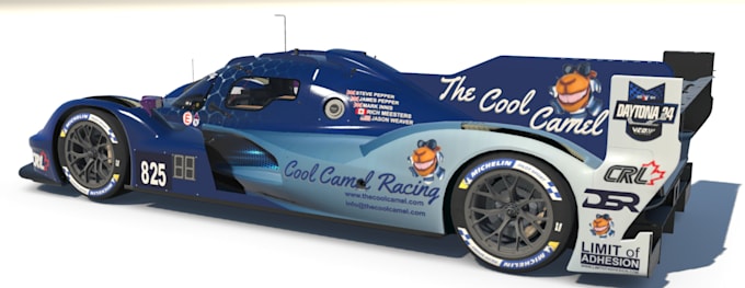 design bespoke liveries for use in iracing