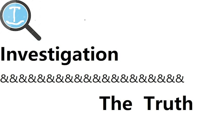 do investigation in china