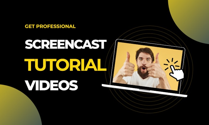 screencast a professional video tutorial of your website or app