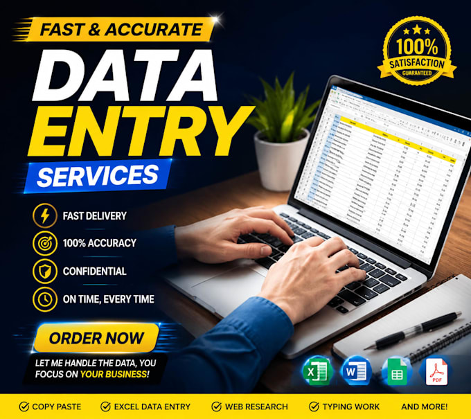 do accurate data entry, copy paste and websearch