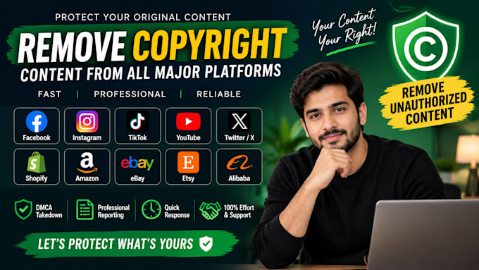 file dmca takedown notice on copyright infringement