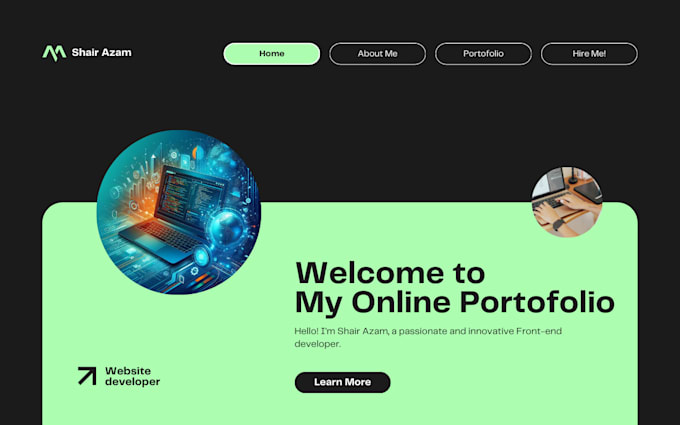 frontend developer js react next tailwind  responsive UI