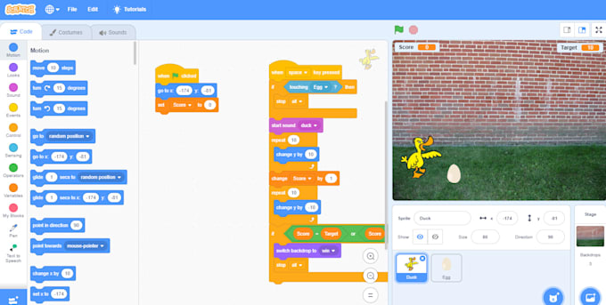 kids game making lessons using scratch programming and game development for kid