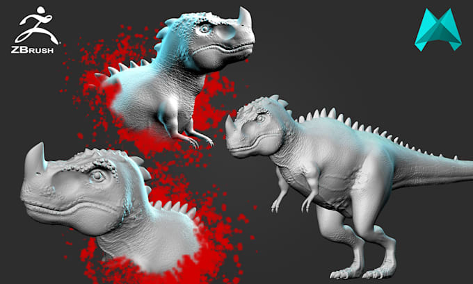 do 3d sculpting and texturing for games and collectibles
