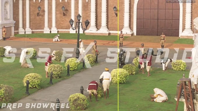 do production standard cleanups and rotoscoping