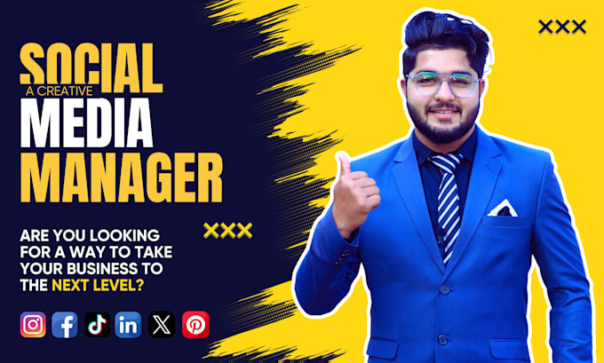 be your social media manager and content creator
