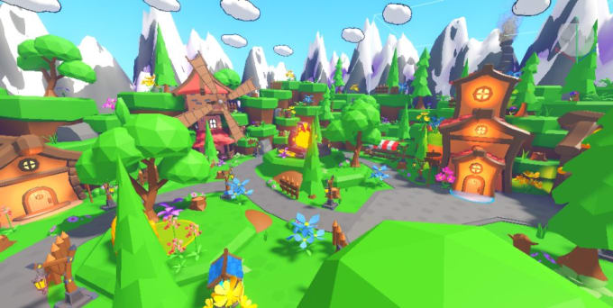 Create a low poly roblox map by Acex_modeler | Fiverr