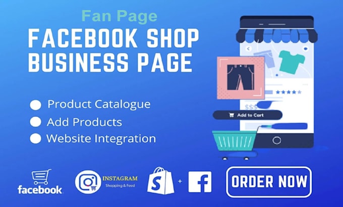 create facebook business page set up  ,fan page create