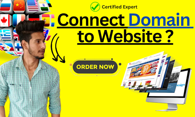 setup and connect domain to shopify, wix, squarespace