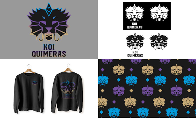 design a unique esports logo for your team or gaming brand