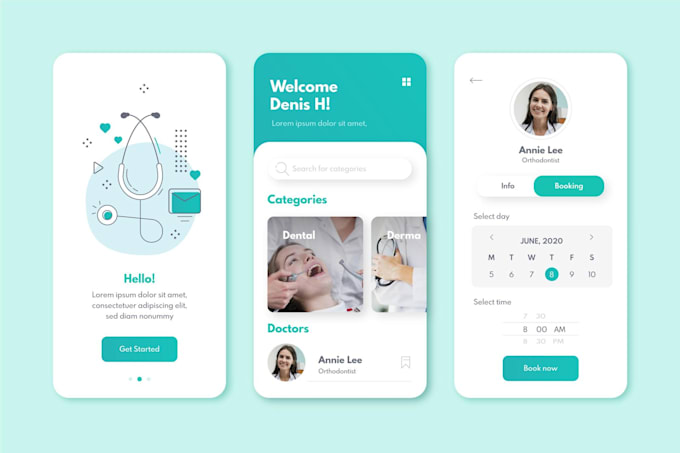 develop a professional telehealth telemedicine web mobile apps