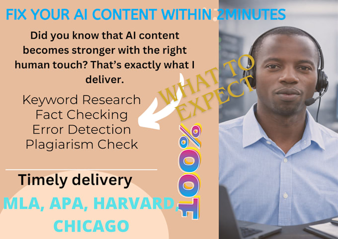 professionally rewrite and edit your ai content