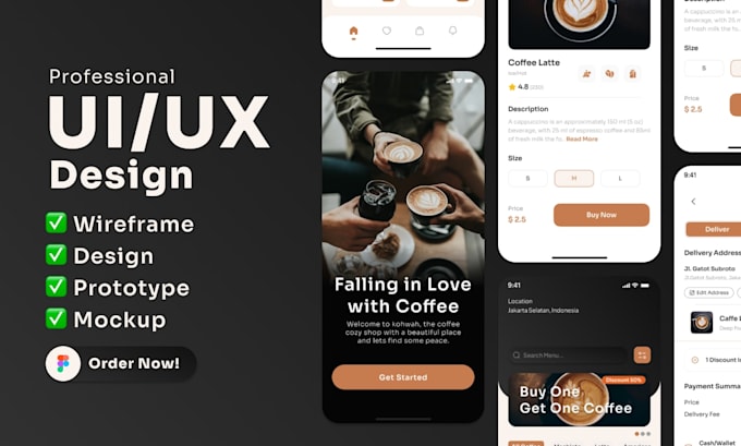 do figma design, figma website, mobile app using figma