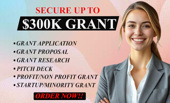 do grant writing, proposals and non profit grants submission