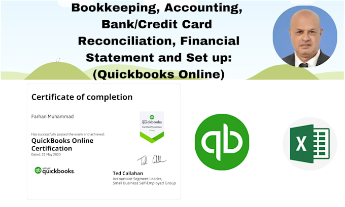 do quickbooks online bookkeeping, clean up, catch up and reconciliation