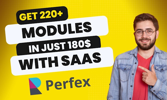 install perfex crm and provide 230 modules