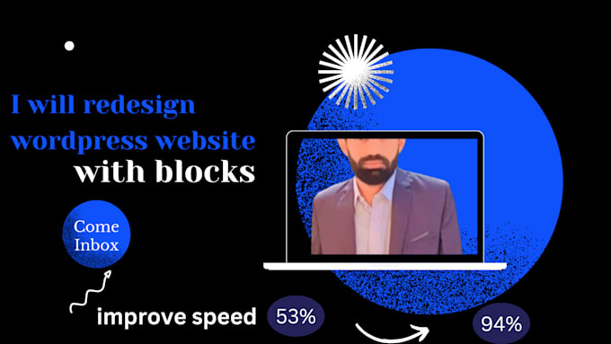 redesign wordpress website with kadence
