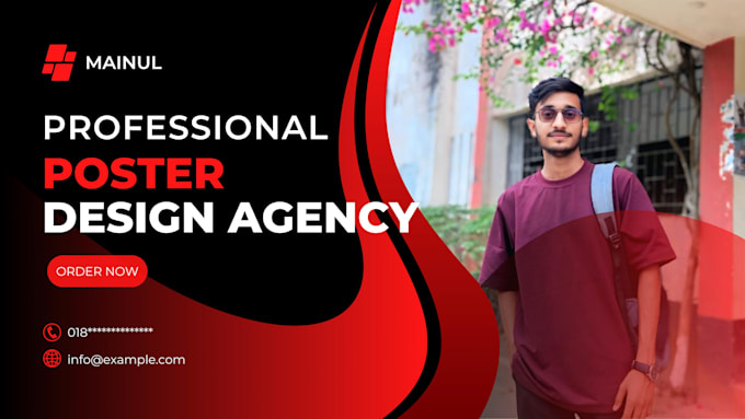 Design professional poster for your business by Mainulhasan16 | Fiverr