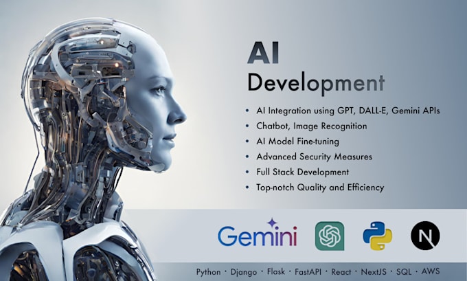 create ai websites and integrate gpt, gemini, llama, dall e