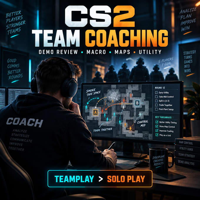 coach your cs2 team with demo review, tactics and map strategy