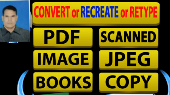 converte scanned pdf to regular pdf