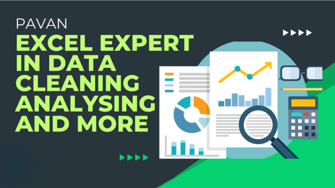 Excel Expert Data Cleaning Analysis Charts Dashboard Design