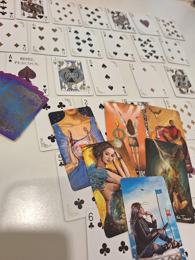 Do a poker tarot and card reading and answer your questions by Mila