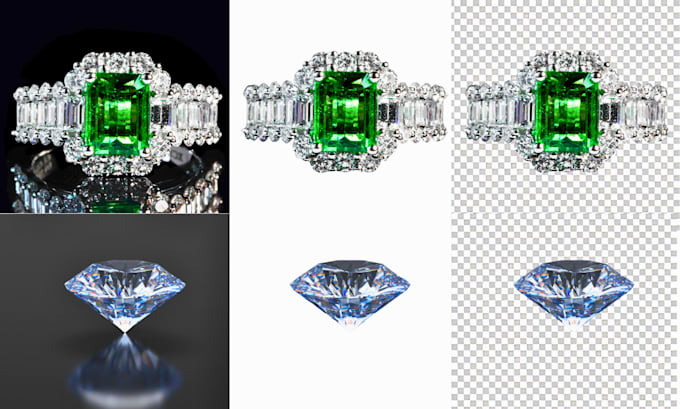 remove the background and enhance the product image
