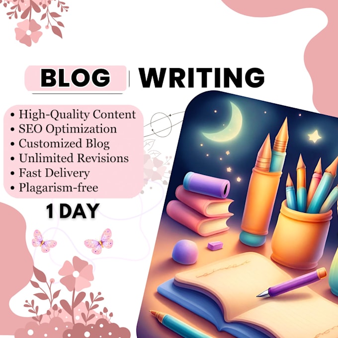 write SEO friendly blog post in 1 day