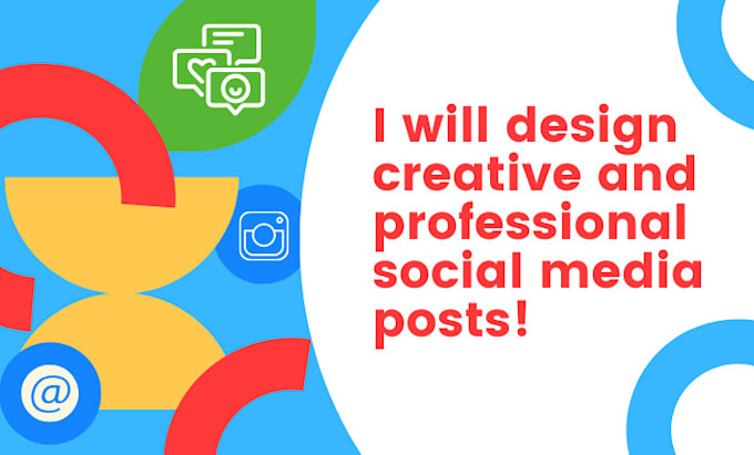 design creative and professional social media posts