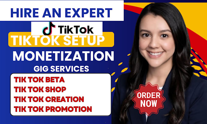 Create and setup tik tok account beta program of monetization for all ...