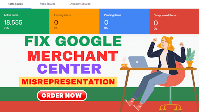 fix google merchant center misrepresentation