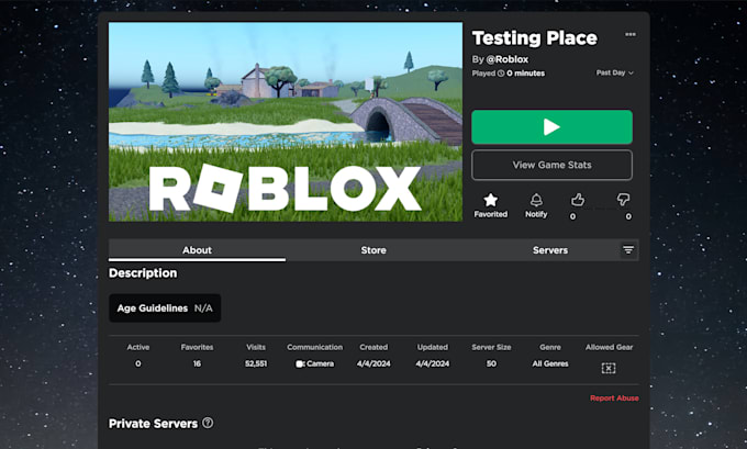 Grow your roblox game with bot visits by Maia_be | Fiverr