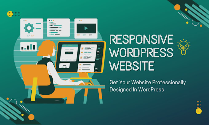 develop a responsive wordpress website for your business