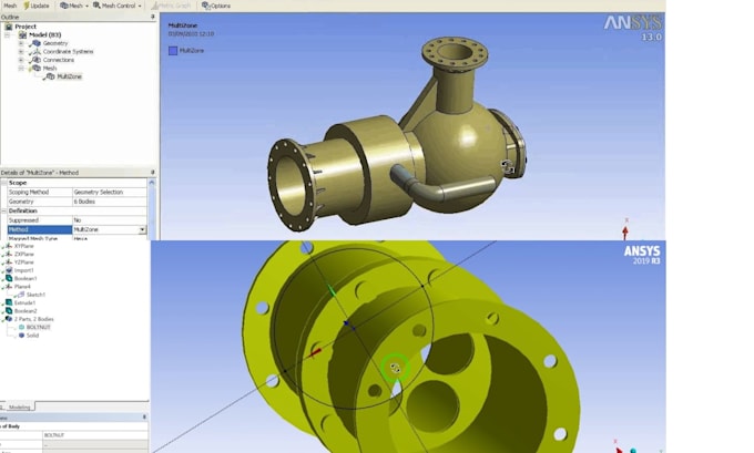 Do cfd and fea analysis on ansys by Asad_meer876 | Fiverr