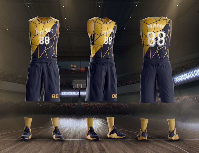 design a custom and innovative basketball jersey
